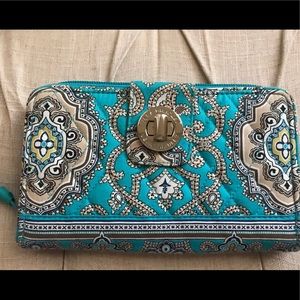 Vera Bradley Turn Lock Wallet